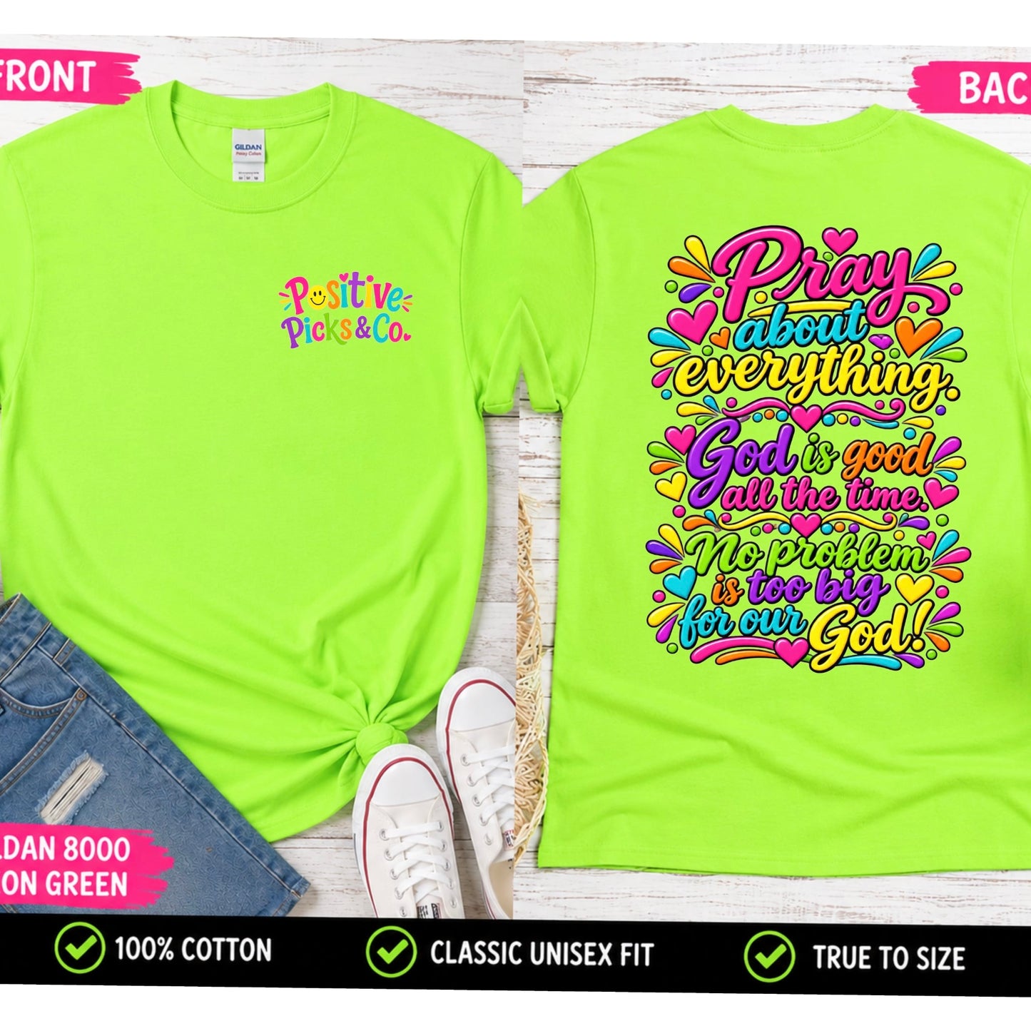 Positively Bright Green T-Shirt