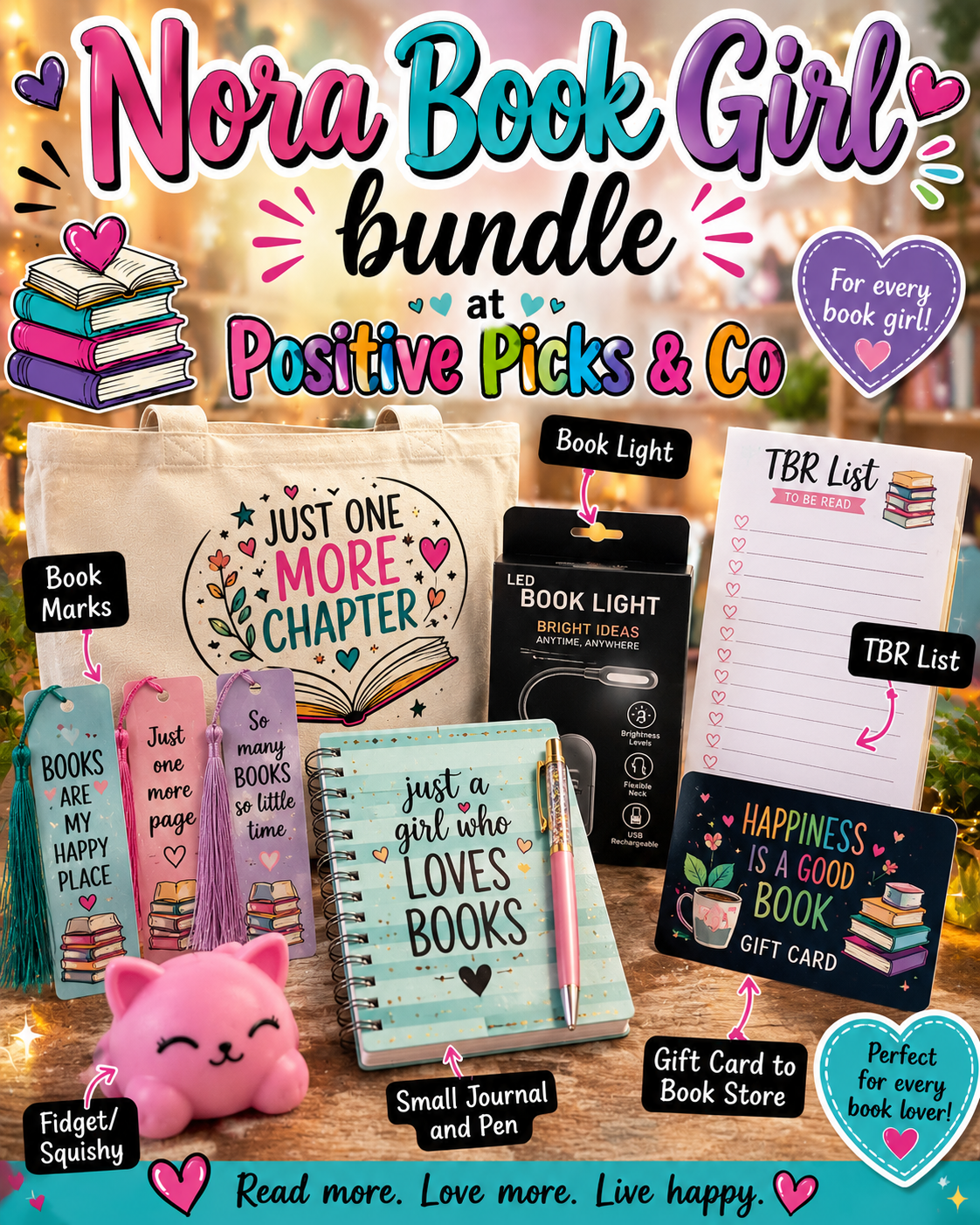 Nora Book Girl Bundle